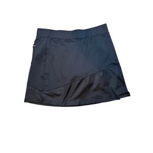 Tommy Armour Dri-Logic Womens Black Athletic Skort Size Medium Tennis Golf skirt